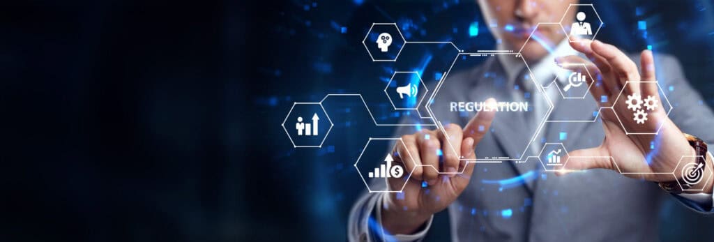 Business, Technology, Internet and network concept. Regulation C