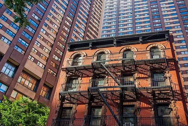 street view of New York buildings